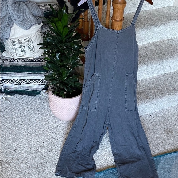 A New Day Women's Gray Overall Jumpsuit - Picture 2 of 11